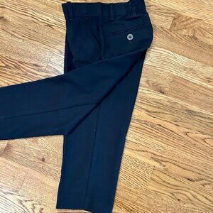 Izod Boys Navy Blue Indigo Dress Pants 3T Stretch‎ Devant Plat Extensible NWT